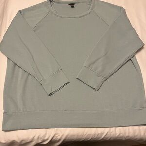 Eddie Bauer Blue Green Women's Sweatshirt Size XXL